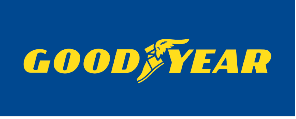 Logo de la marque de pneus Goodyear